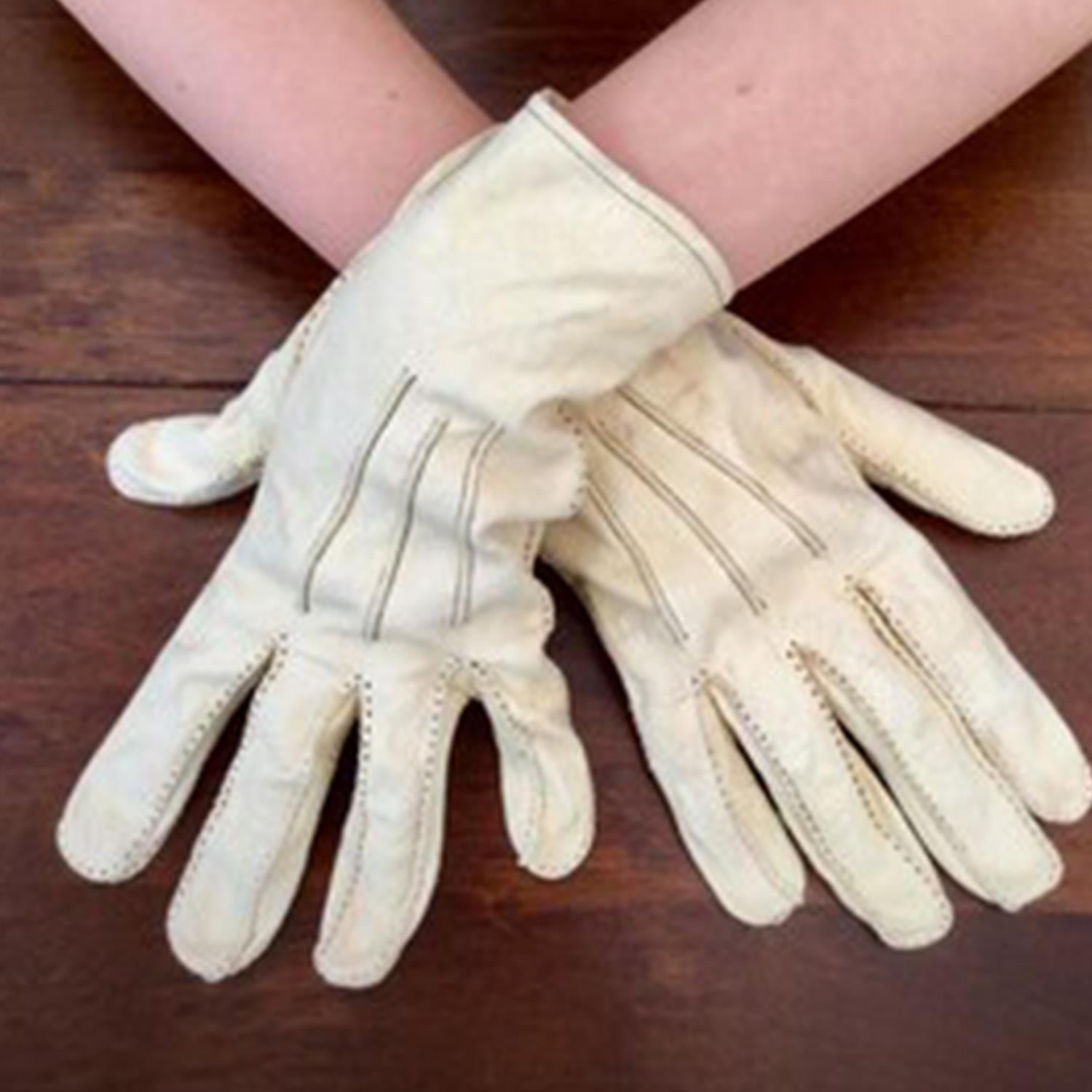 Luxury Leather Water Resistant Gloves For Gardening, Ladies Small | Small | Tan