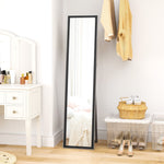 Floor Mirror Wall Mounted Leaning Standing Mirror 37 X 157cm | Black