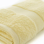 Egyptian Embrace Towels – 550gsm Egyptian Cotton, Fluffy Soft & Highly Absorbent | Hand Towel Pair | Lemon