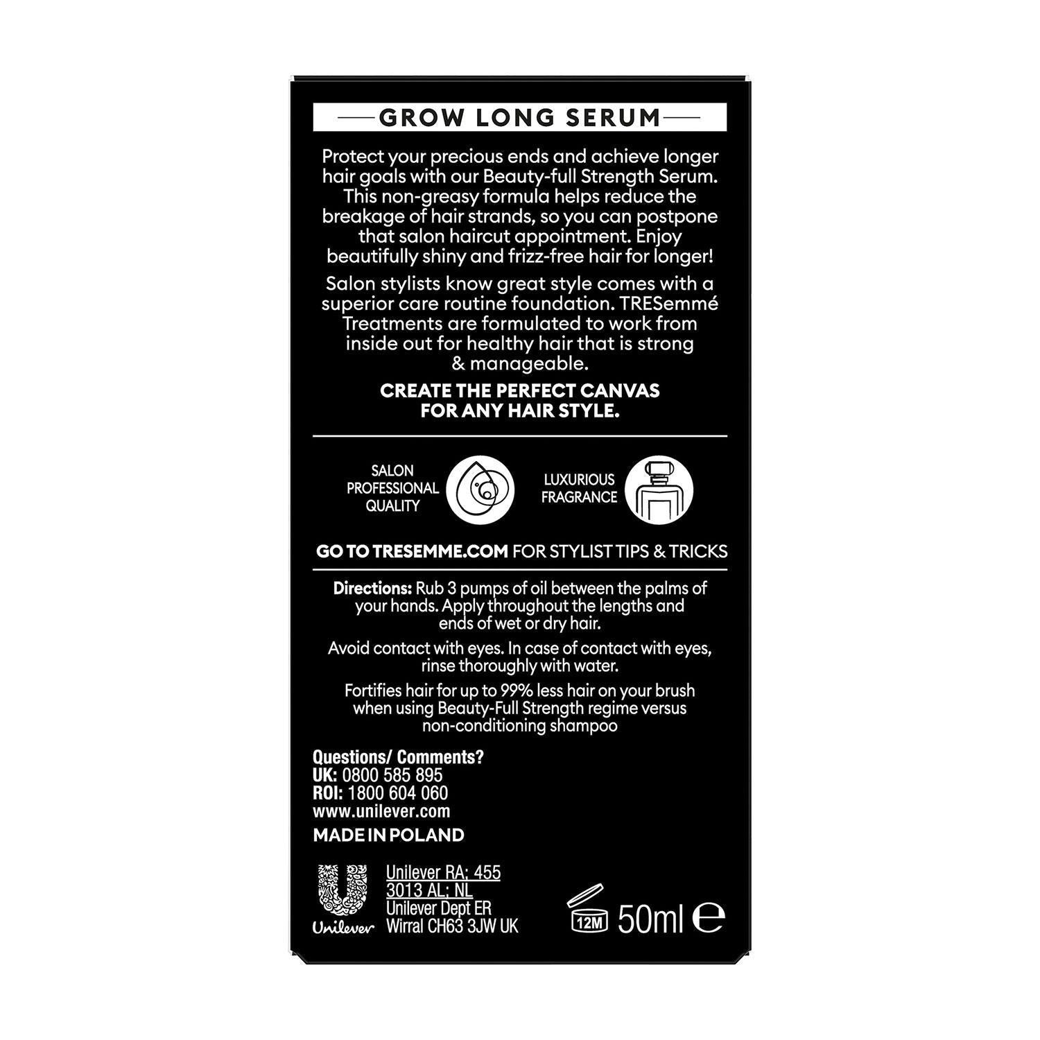 Grow Long Serum Beauty-full Strength For Less Hair Fall, 50ml, 6 Pack