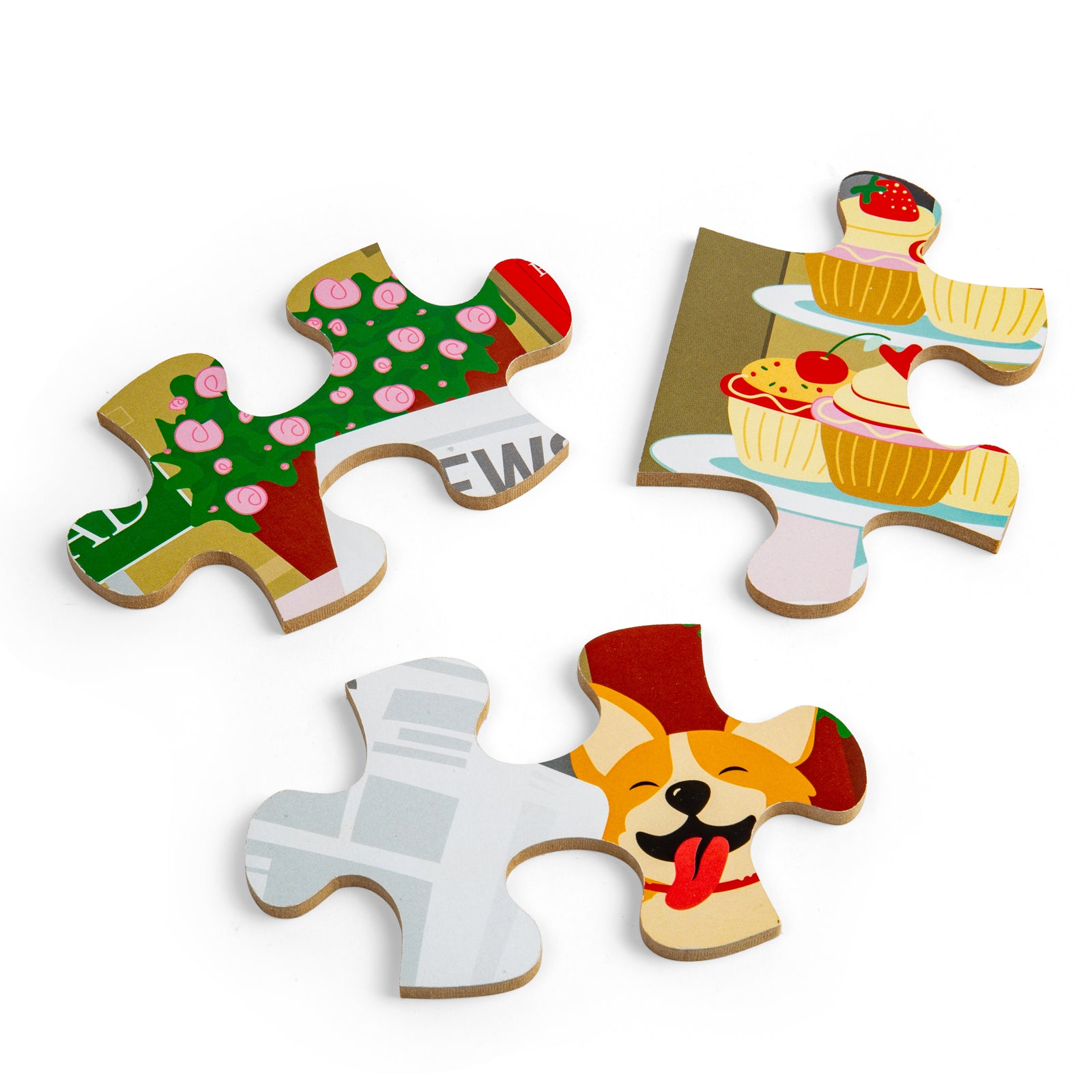Wooden London Floor Puzzle For Kids