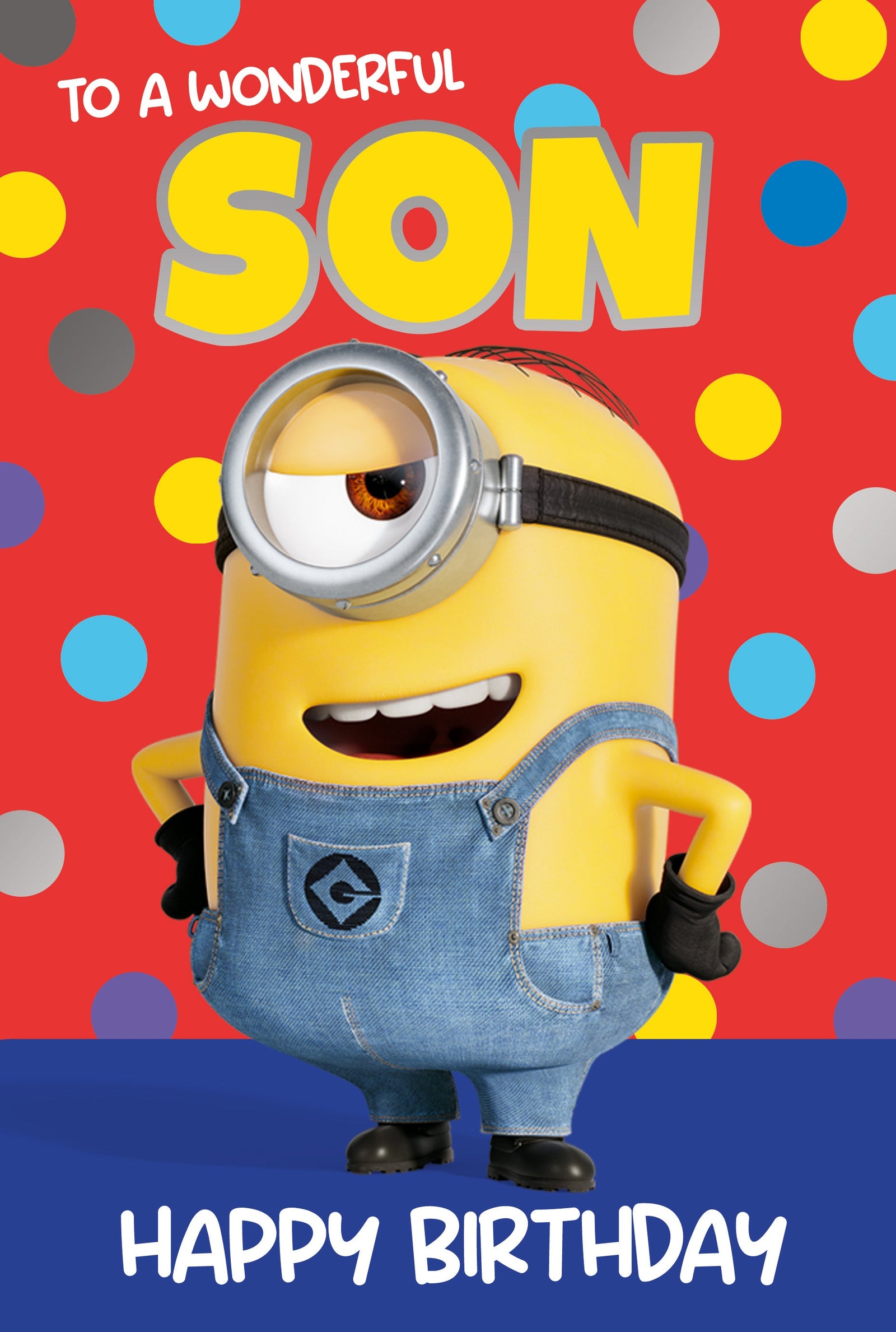 Son Birthday Card Official Product