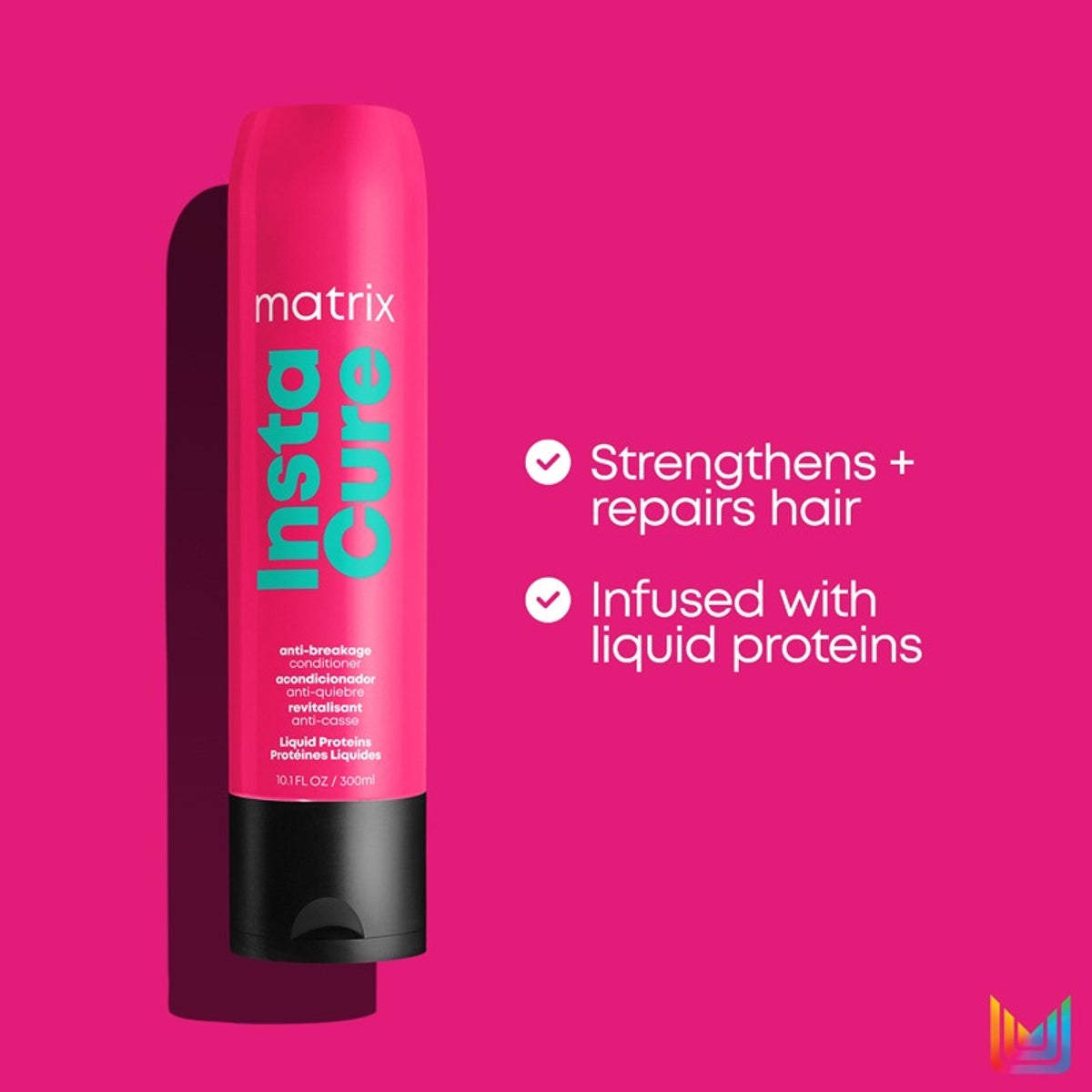 Instacure Anti-breakage Shampoo 300ml & Conditioner 300ml
