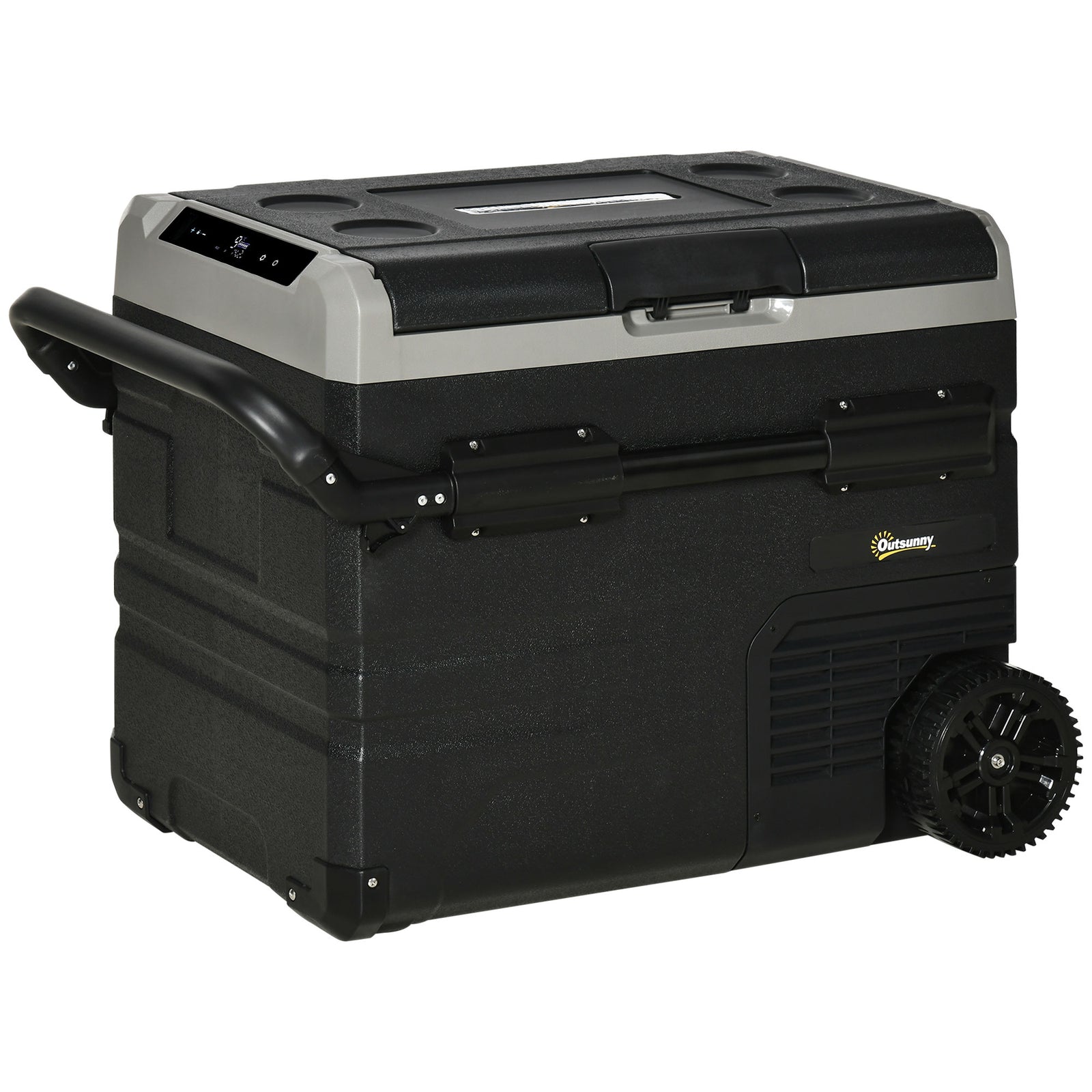 Car Refrigerator 12v Portable Freezer W/ Inner Led Light