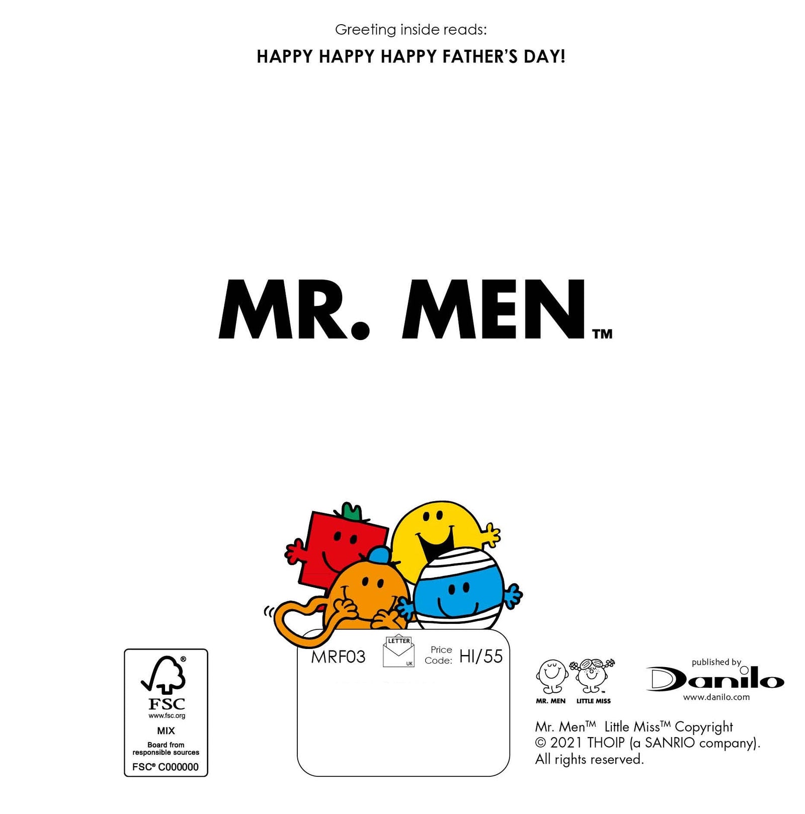 'best Daddy Ever!' Father's Day Card Official Product