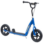 Push Scooter Teen Kids Stunt Bike Ride On With 12" Eva Tyres | Blue
