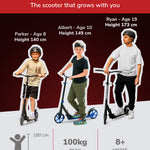 Big 2 Wheel Scooter | Burgundy