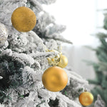 36 Pieces Xmas Ball Ornament Christmas Tree Deluxe Bauble Set | Gold
