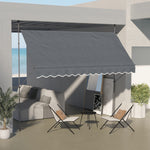 3.5x1.2m Free Standing Retractable Awning