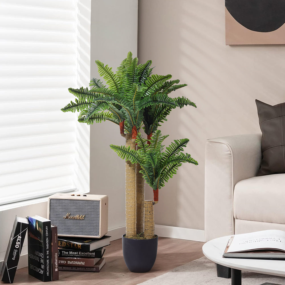 Artificial Persian Grass Decorative Plant In Planter | 100cm