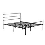 Single/double/king Metal Bed Frame Underbed Storage Space | King | Black