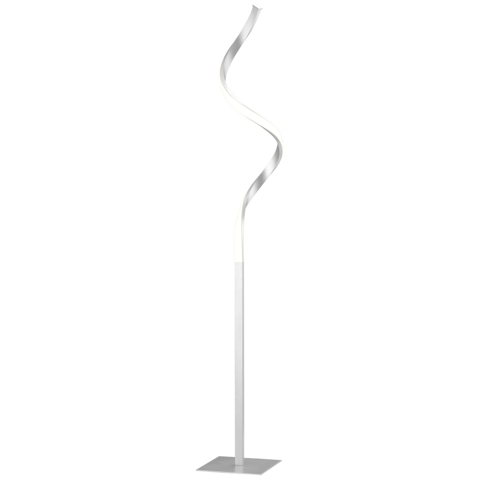 Spiral Floor Lamp For Living Room 3 Adjustable Brightness