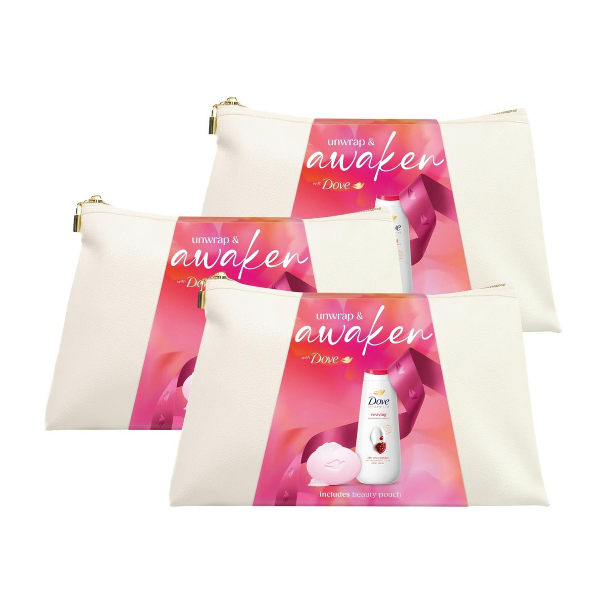 Treats Beauty Pouch Gift Set, 2 Full-size Products | Set of 3