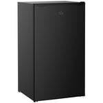 91l Freestanding Under Counter Fridge With Reversible Door | One Size | Black