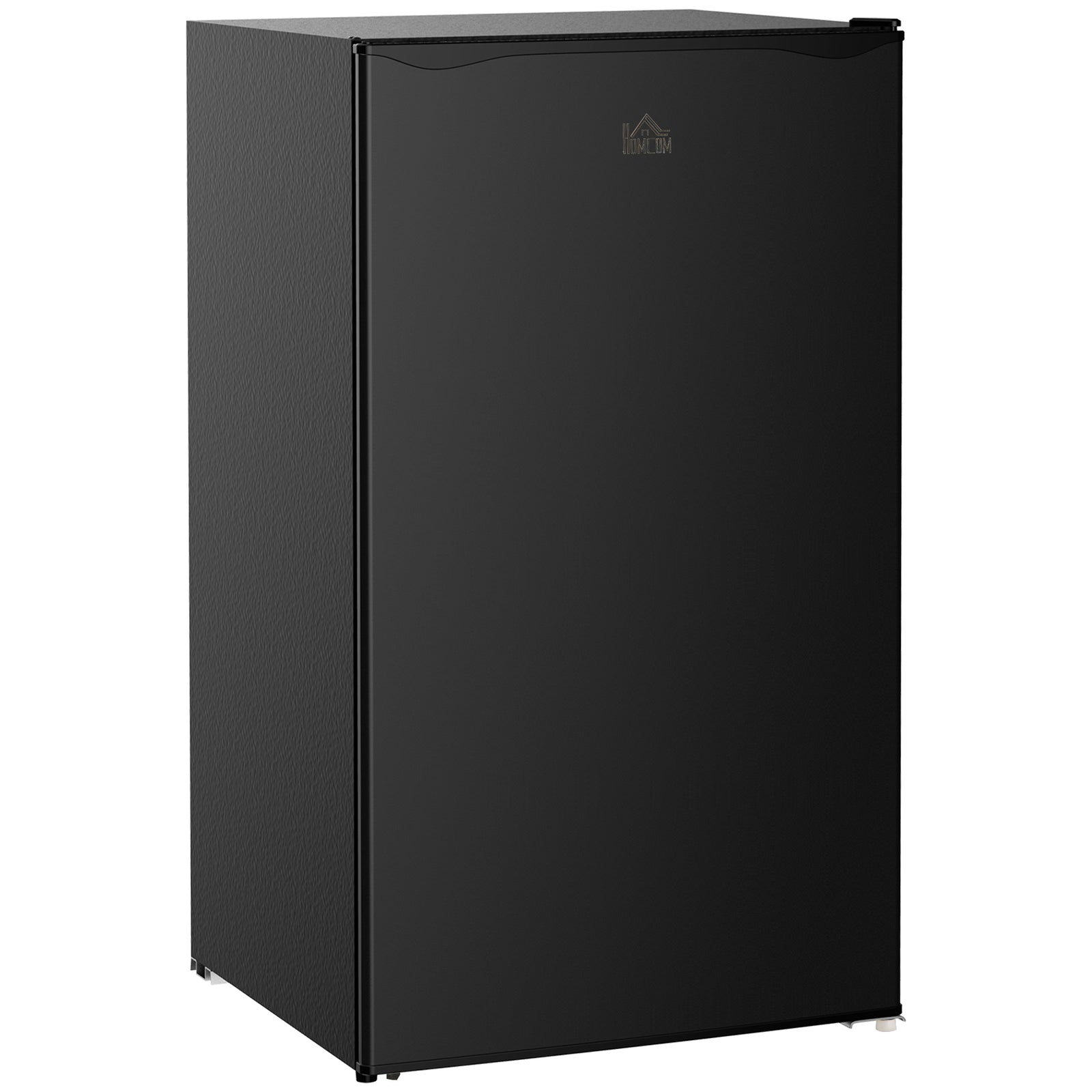 91l Freestanding Under Counter Fridge With Reversible Door | One Size | Black