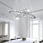 Modern Adjustable Crystal Led Pendant Light