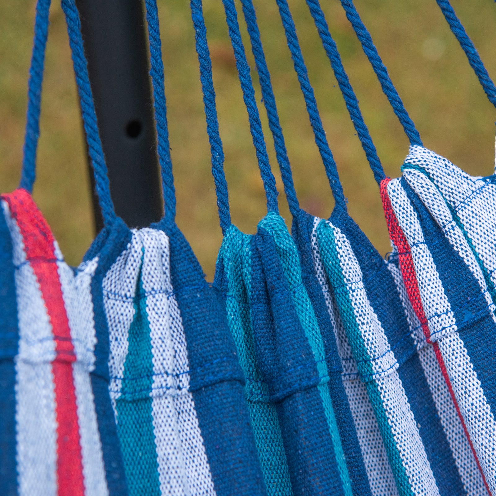 Hammock W/ Portable Carry Bag, Adjustable Height, 120kg Load | Blue