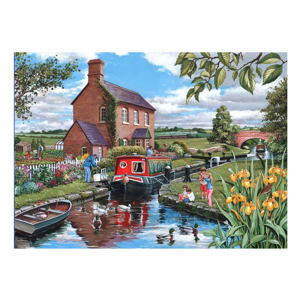 Keeper's Cottage Mini Jigsaw Puzzle Tube - 150 Piece