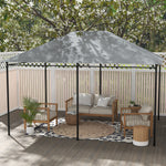 3 X 4m Gazebo Replacement Canopy Cover Gazebo Replacement | Light Slate Gray