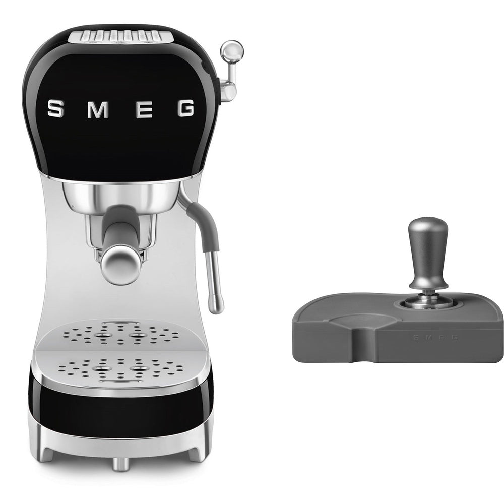 Ecf02 Espresso Machine + Coffee Tamper Set | Black