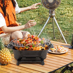 Cast Iron Grill With Handle