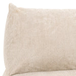Tetra Cord Recliner & Footstool | Beige
