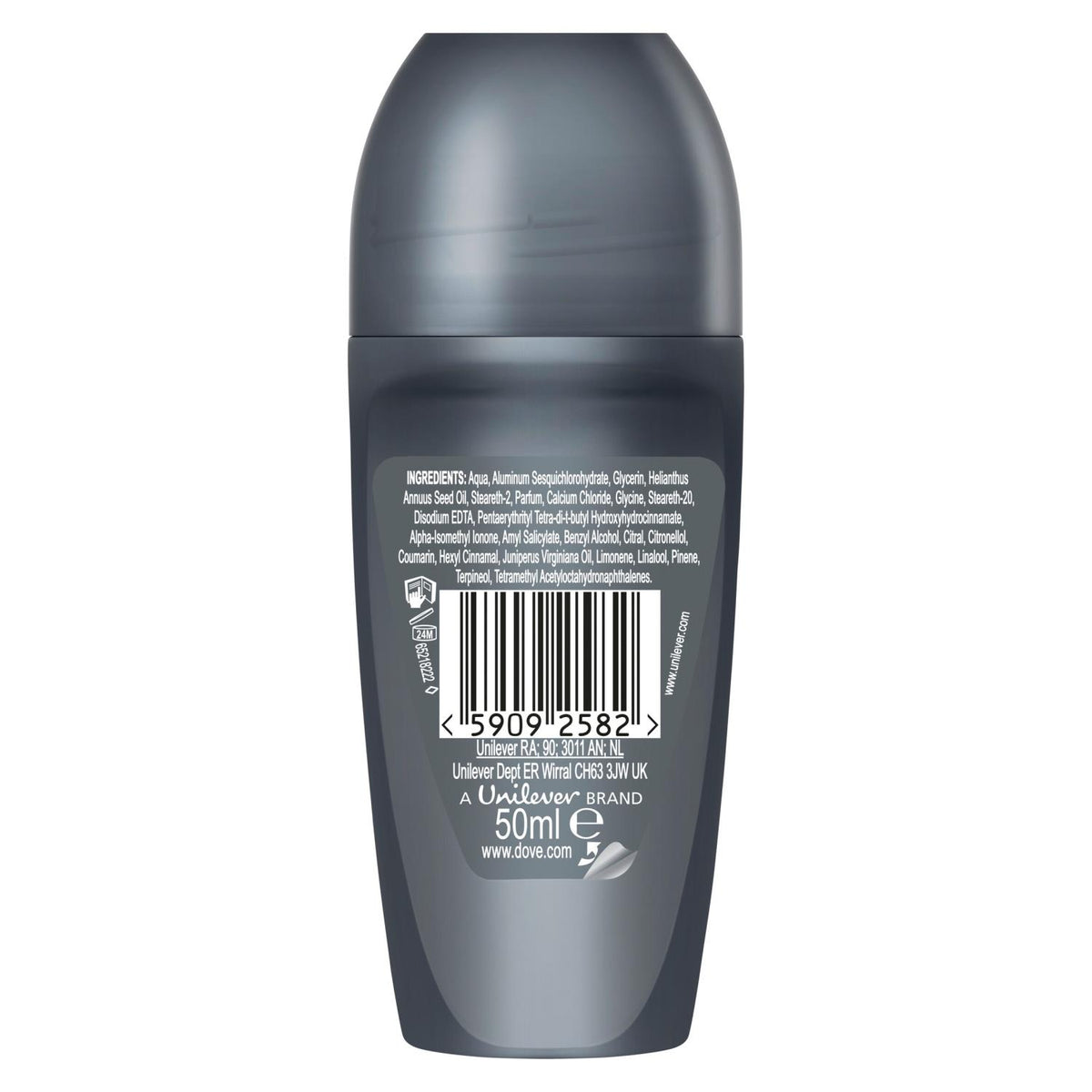 Men+care Antiperspirant Roll On Clean Comfort 72h Protection, 6x50ml