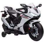 Honda Licensed 6v Kids Electric Motorbike Ride On Car For 3-5 Years | White