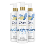 Body Love Moisture Boost Body Cleanser With Hyaluronic Acid, 517ml, 3pk