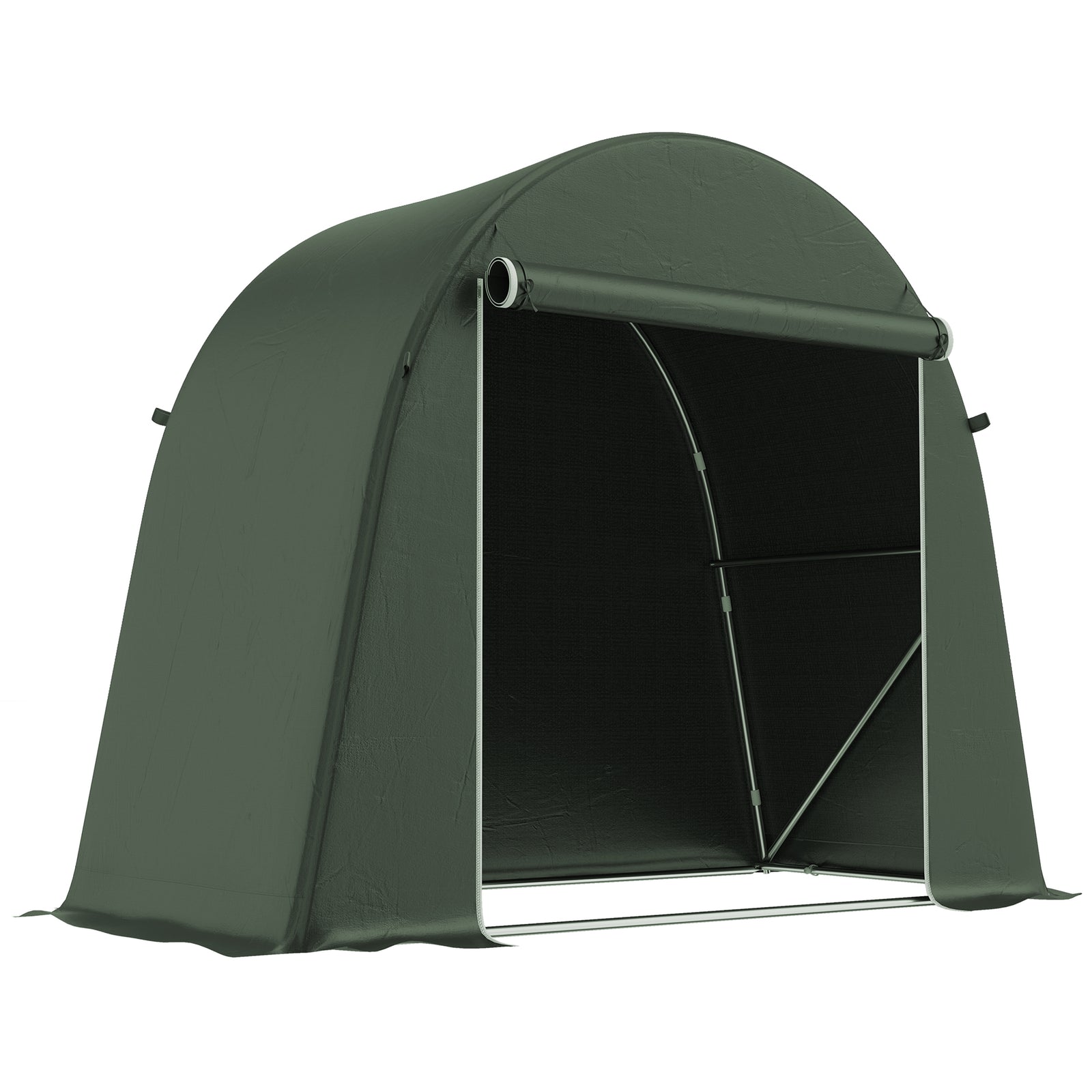 8 X 4 Ft Garden Storage Shed Tent Bike Tent | Green
