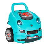 Kids Truck Engine Toy Set W/ Horn, Light, Car Key, For Ages 3-5 Years | Green