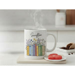 Dyzi Swiftea Book Themed Quote Ceramic Coffee Mug White
