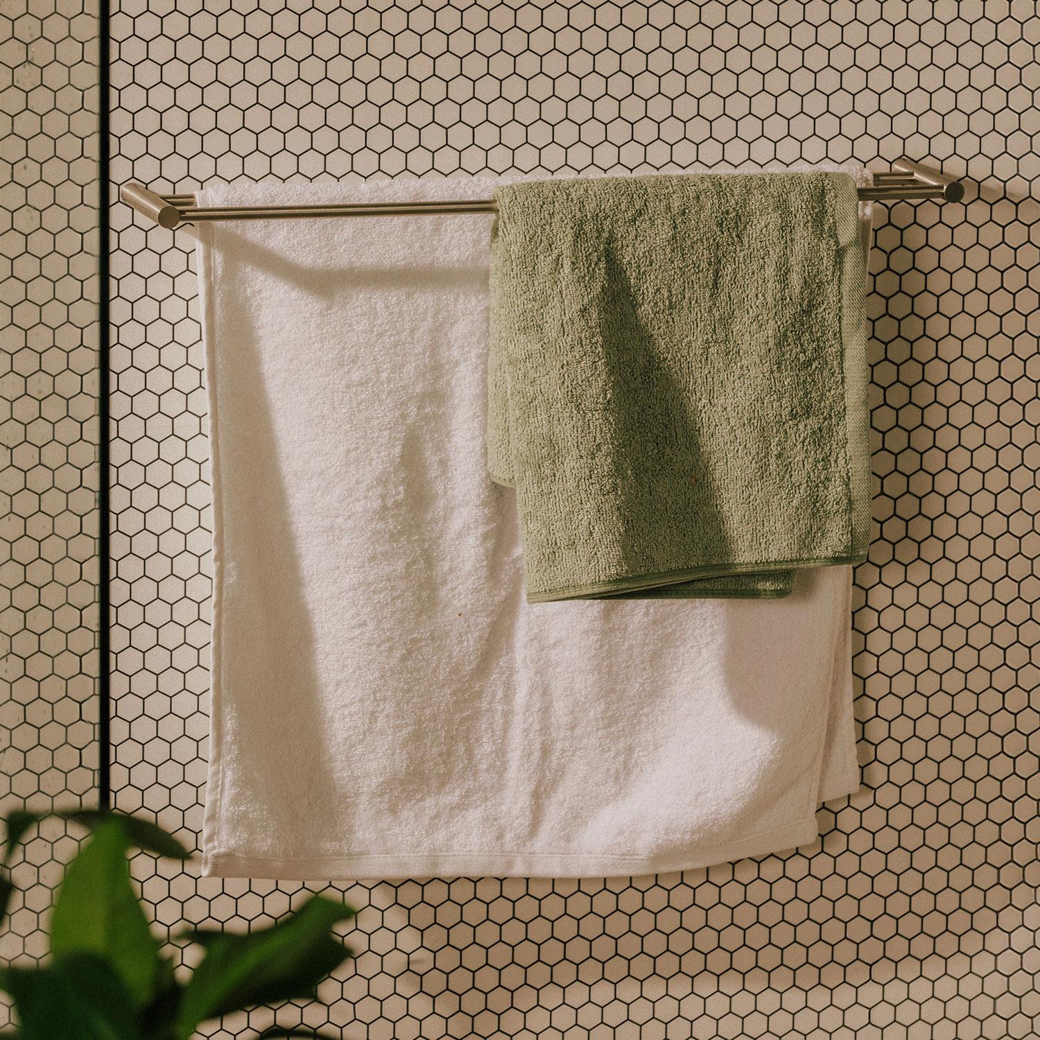 Double Towel Rack Matt Stainless Steel Logic (60cm)