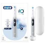 Io Series 6 Electric Rechargeable Toothbrush With Travel Case, Grey Opal