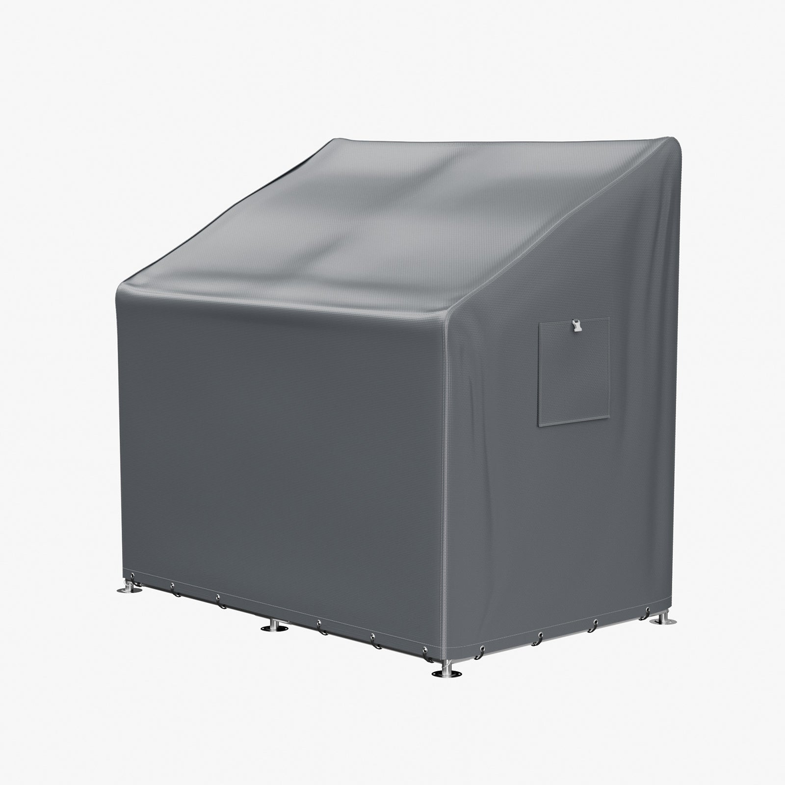 6 X 4ft Outdoor Garden Storage Shelter Bike Tent With Roll-up Zipper Door | Grey