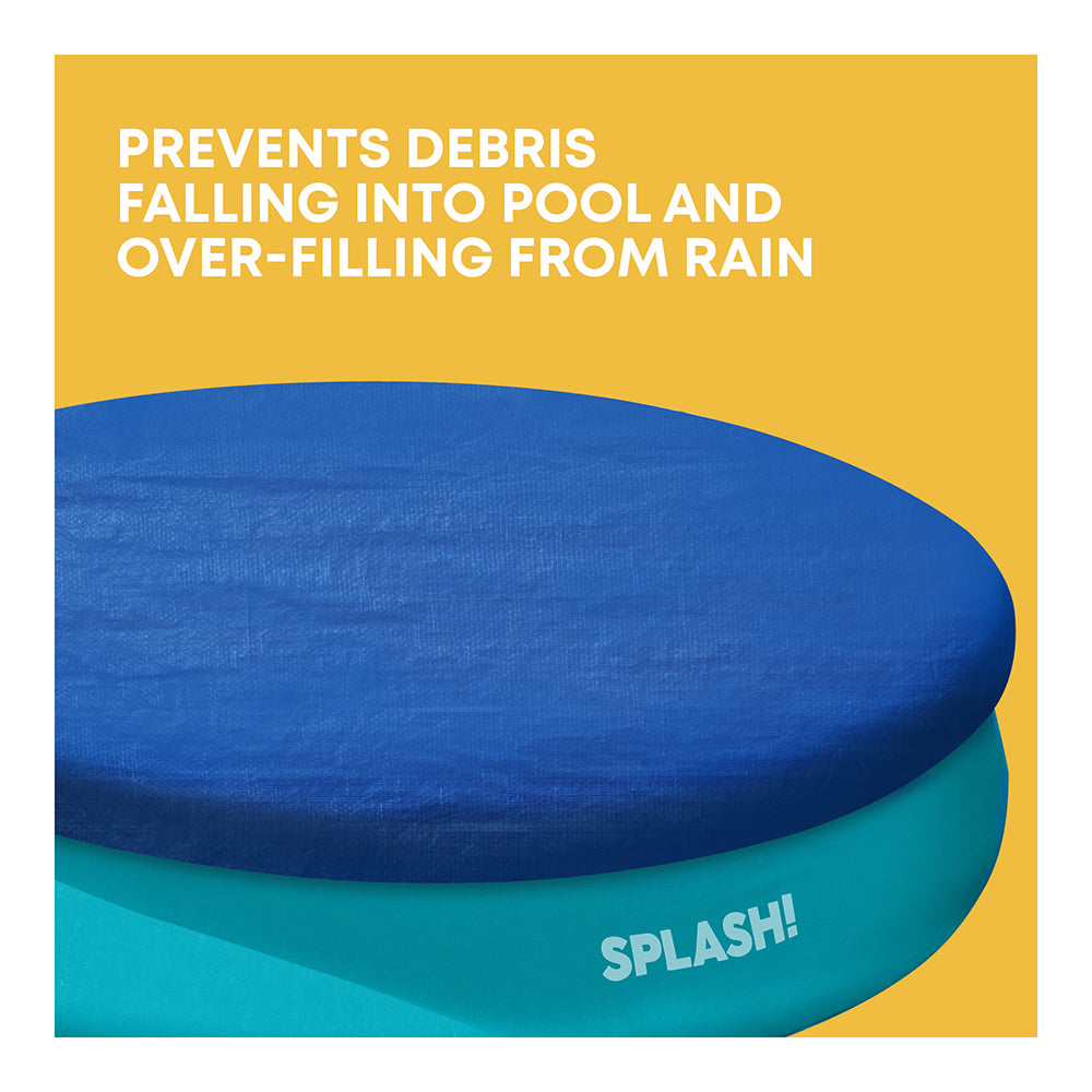 SPLASH! 6ft Swimming Pool Cover Weather Resistant Pool Protector