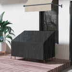 Outsunny 2 Seater Rain Cover Garden Sofa Chair Bench Protector