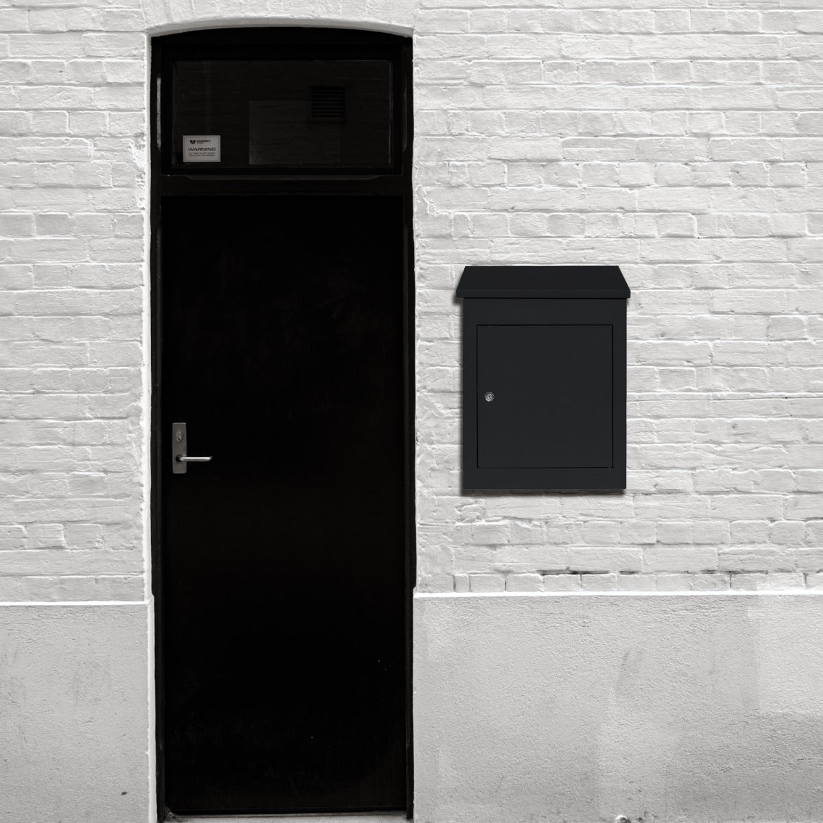 Anti-theft Parcel Post Box | Black