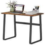 HOMCOM Industrial Writing Desk Laptop Table Home Office Study Workstation