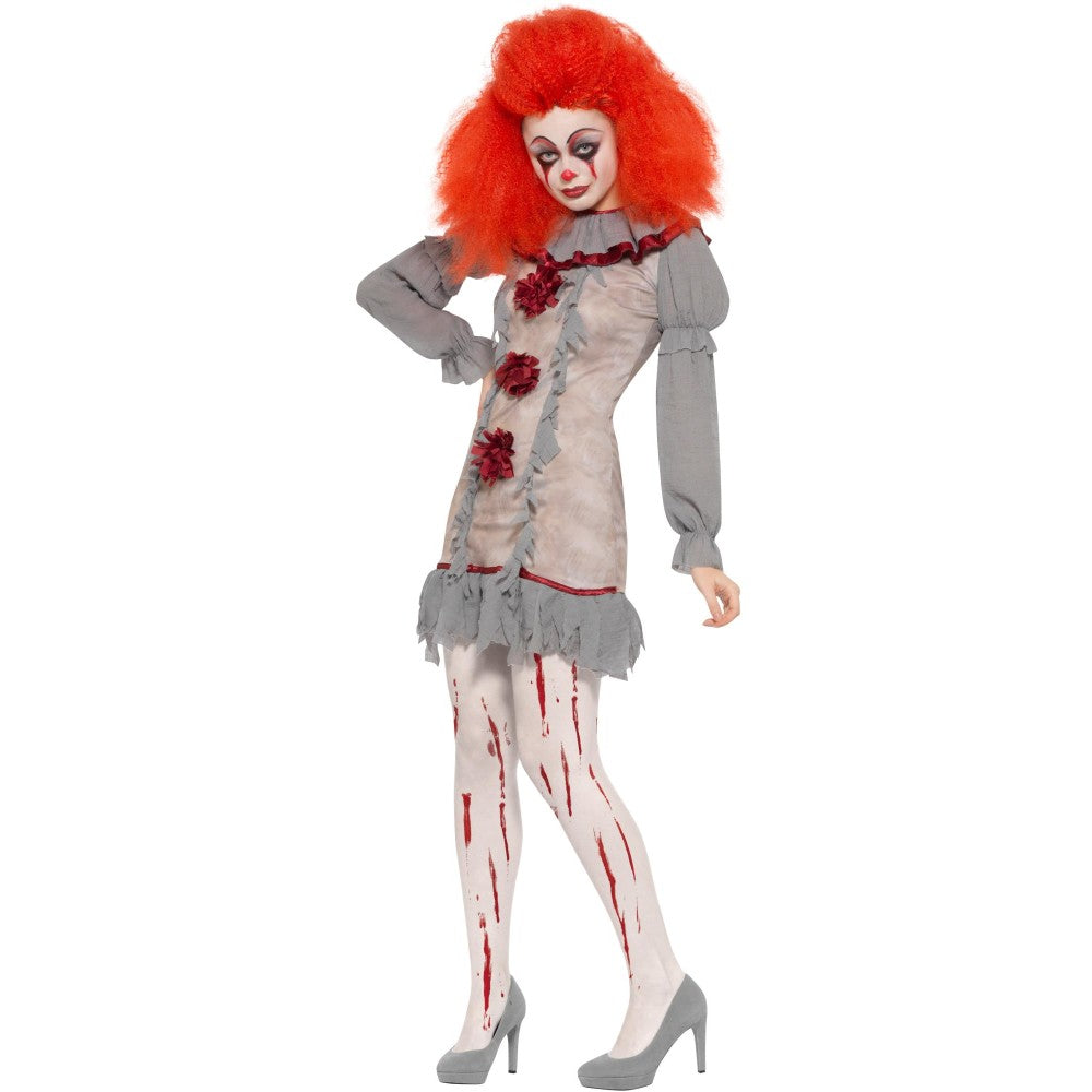 Vintage Clown Lady Costume | Large