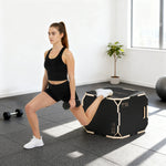 Non-slip Plyo Box, Corner-free Wooden Jump Box
