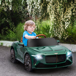 Bentley Bacalar Licensed 12v Kids Electric Ride-on W/ Remote | Green