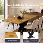 Extendable Dining Table Modern Extending Kitchen Dining Table 120-160cm