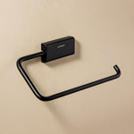 Towel Ring, Screw-in Or Self-adhesive, Matt Black, Next Collection