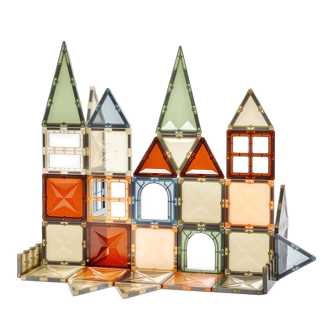 Magnetic Building Blocks Kids Magnetic Tiles Educational Construction Toy | Multi Colour