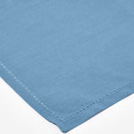Plain Cotton Fabric 4 Napkins Set | 45cm x 45cm | Airforce Blue