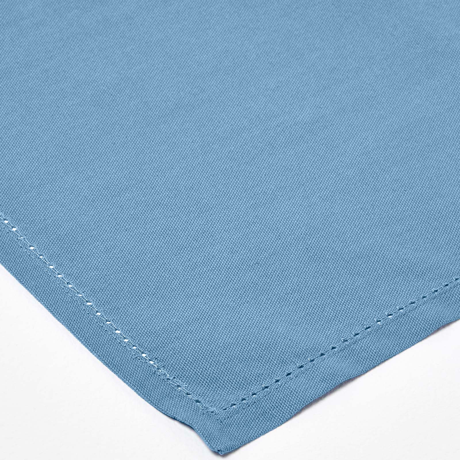 Plain Cotton Fabric 4 Napkins Set | 45cm x 45cm | Airforce Blue