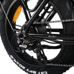 Vester Step 2025 Folding Bike - Fat Tyre E-bike | Black