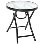 Foldable Garden Table Round Folding For Patio