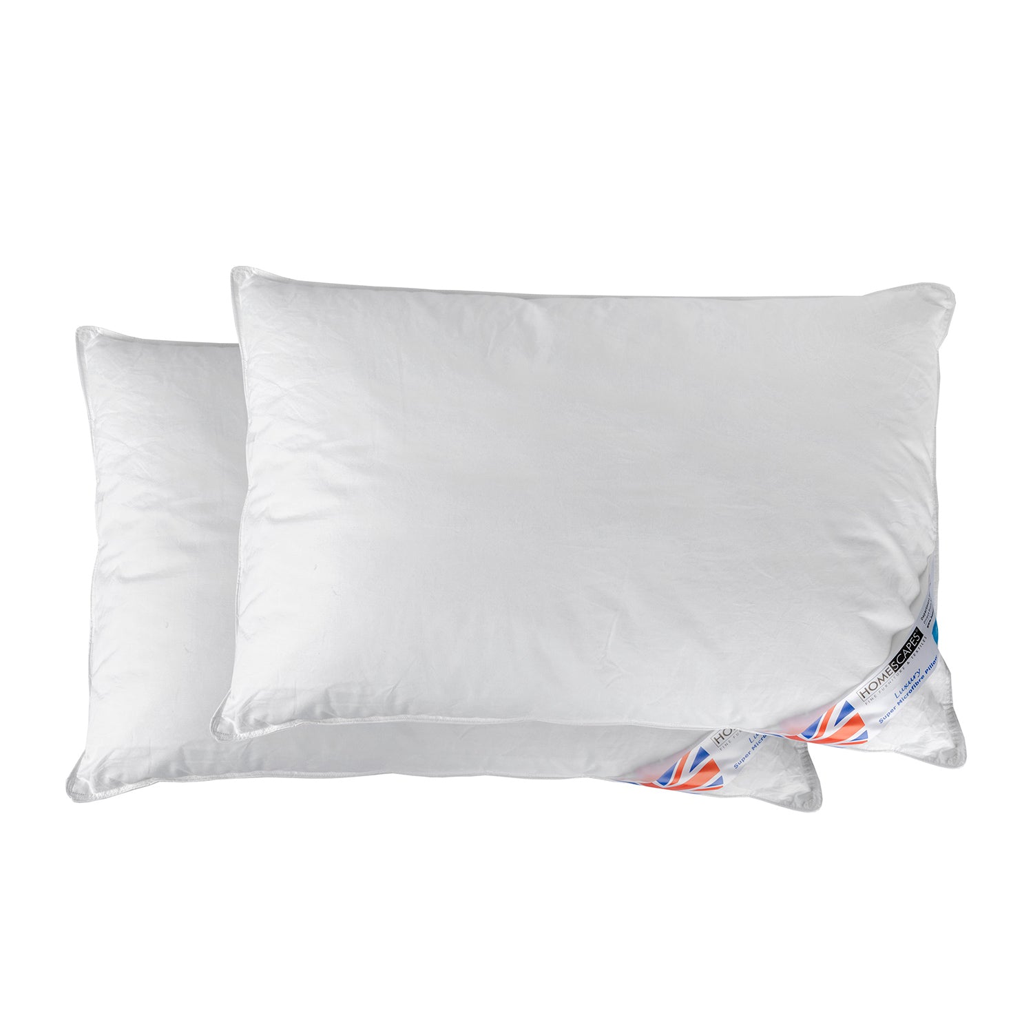 Luxury Hotel Quality Super Microfibre Pillow Pair